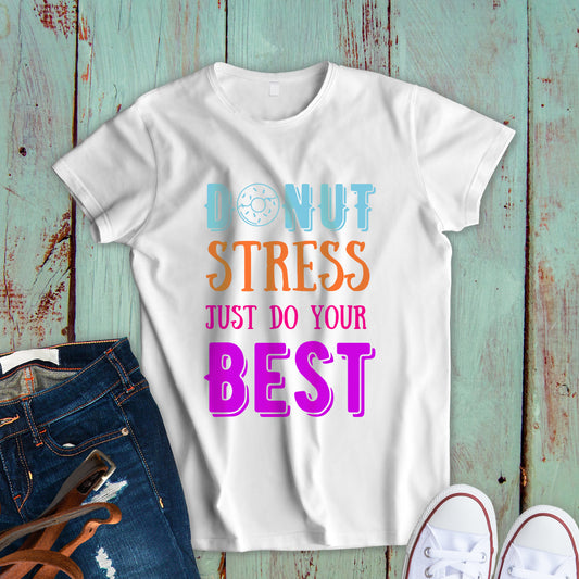 Donut HTV Cut Design