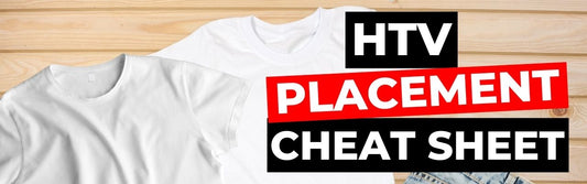 heat transfer vinyl, htv, placement sheet