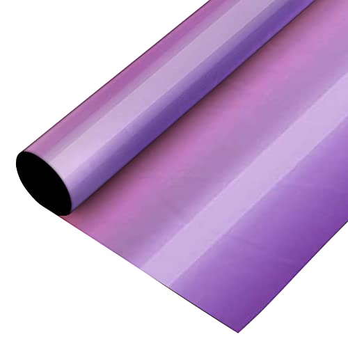 Firefly Craft Iridescent Heat Transfer Vinyl (Opal Purple) ? HTV Vinyl for Plotter Printer and Die-Cut Machine ? Iron On or Heat Press Vinyl for Shirts ? Craft Accessories ? (12" x 20" Sheet)