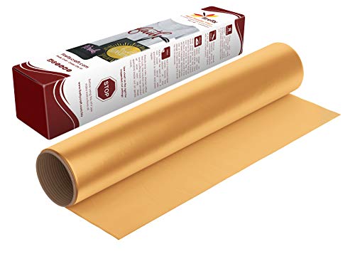 Firefly Craft Heat Transfer Vinyl Sheets - Creamy Yellow HTV - Iron On Vinyl for Cricut, HTV Vinyl Sheets, Vinyl Iron On, Easy Cut & Weed, Compatible With Cricut & Silhouette Cameo - 1 Sheet 12" x 20"