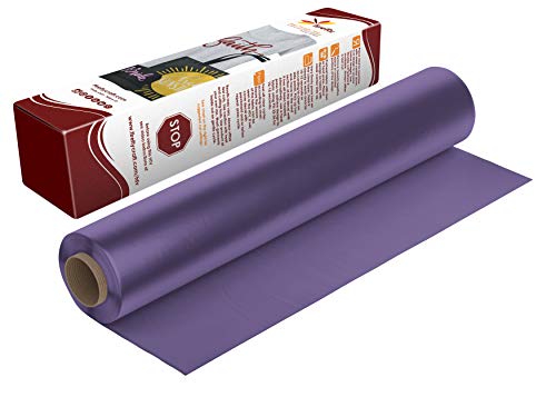 Firefly Craft Regular Purple, Heat Transfer Vinyl for Shirts - Iron on Vinyl for Cricut & Silhouette Heat Press Vinyl for Shirt Transfers - Iron on HTV Vinyl - 3 Pieces, 12" X 20" (5 Feet) Each