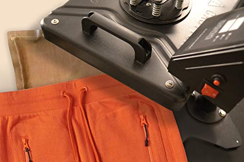 Firefly Craft Heat Press Pillow Bundle of 4 | Heat Press Accessories | Heat Press Mat | Teflon Pillow for Heat Press Pack ? Includes 4 Heat Press Pillows in Sizes 15"x 12", 15"x 5", 10"x 10", 5"x 5"