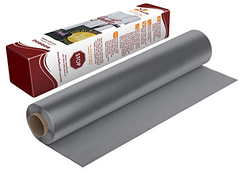 Firefly Craft Regular Gray, Heat Transfer Vinyl for Shirts - Iron on Vinyl for Cricut & Silhouette Heat Press Vinyl for Shirt Transfers - Iron on HTV Vinyl - 3 Pieces, 12" X 20" (5 Feet) Each