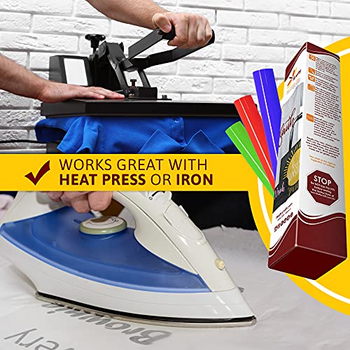 Firefly Craft Regular Gray, Heat Transfer Vinyl for Shirts - Iron on Vinyl for Cricut & Silhouette Heat Press Vinyl for Shirt Transfers - Iron on HTV Vinyl - 3 Pieces, 12" X 20" (5 Feet) Each