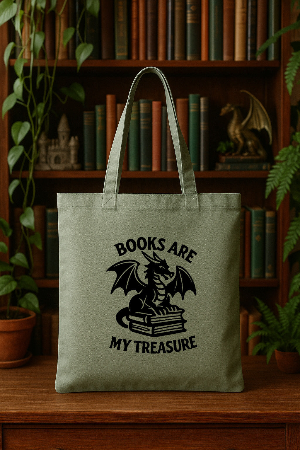 Books Are My Treasure